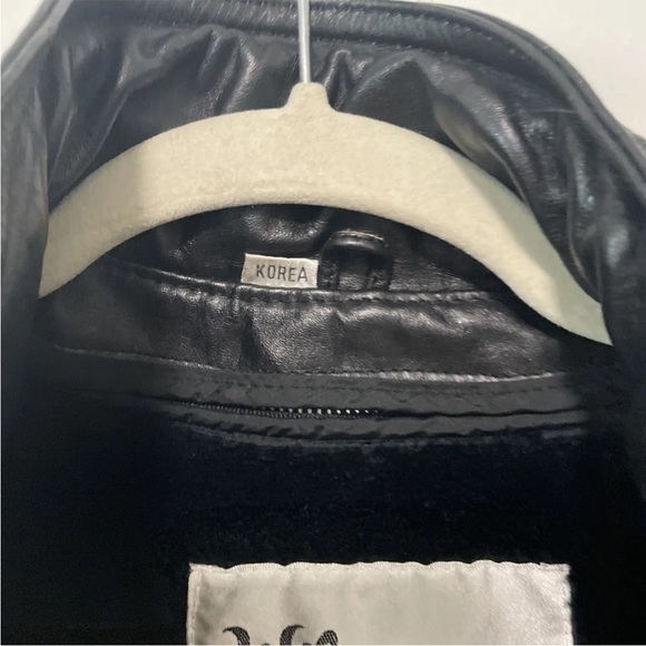 Vintage Wilson's Suede & Leather Black Leather Bomber Jacket Size 40 Large - Picture 3 of 8